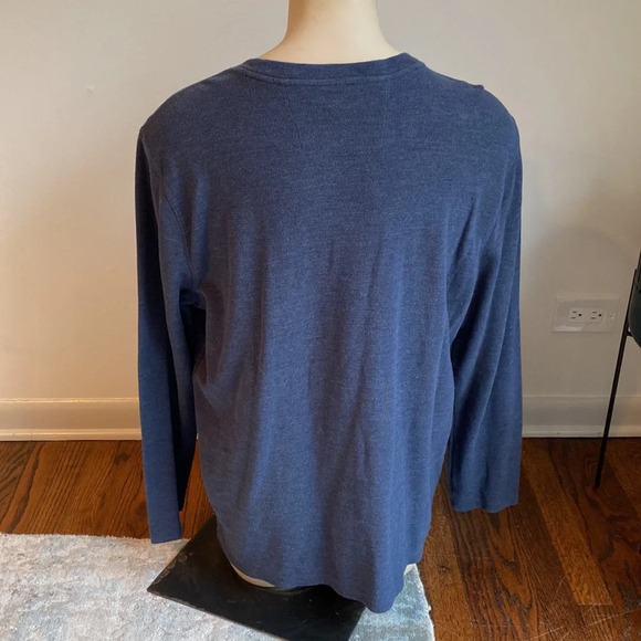 Banana Republic Men’s XXL Long Sleeve Waffle Knit T Shirt - Picture 4 of 6